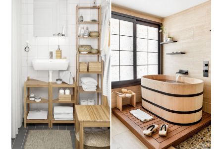 TẬN DỤNG TỪNG CENTIMET BIẾN PHÒNG TẮM NHỎ THÀNH NƠI ĐỂ CHILL