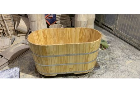 Bồn tắm gỗ 006