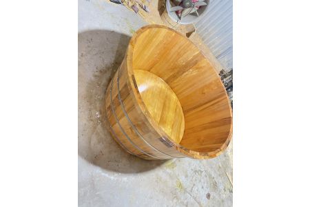 Chậu gỗ 001