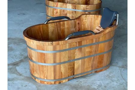 Bồn tắm gỗ 003