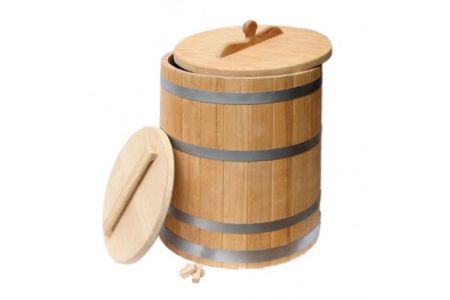 Thùng đựng gạo gỗ sồi